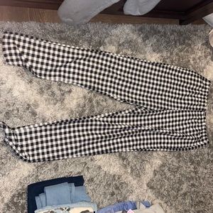 Checkered pants